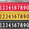 Arsenal 2010-11 font football shirt vector design