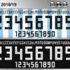 Argentina 2018-19 font football shirt vector design