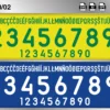 Brazil 2000-02 font football shirt vector design
