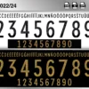 Germany 2022-24 font football shirt vector design