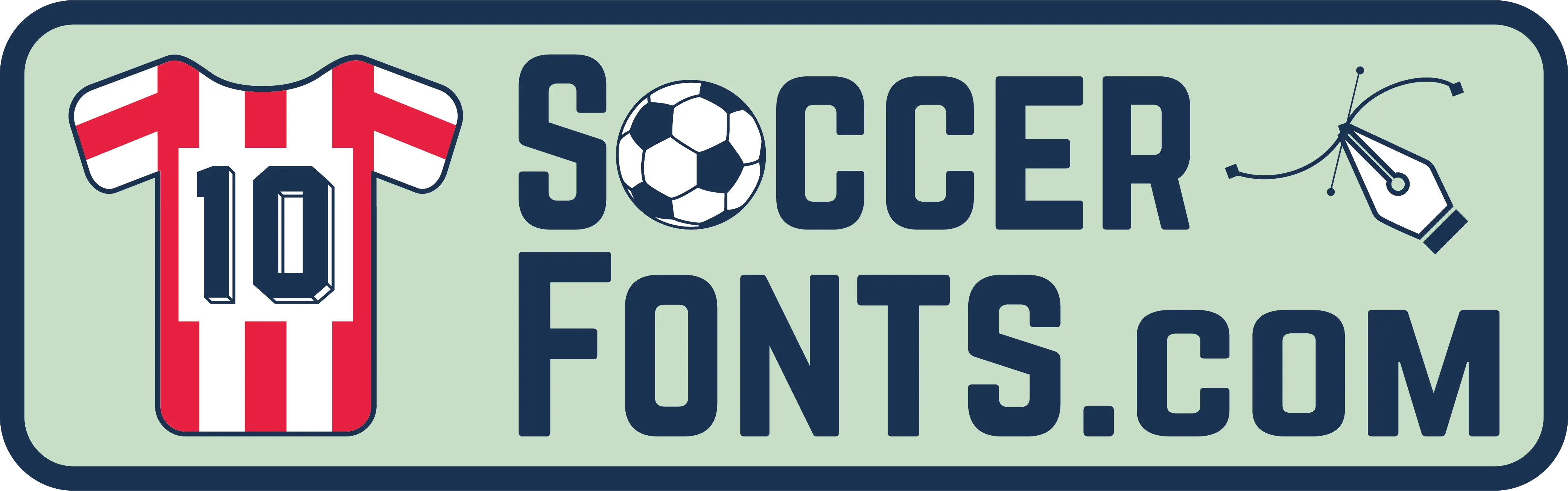 Soccer Fonts