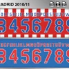 Atletico Madrid 2010-11 font football shirt vector design
