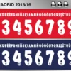 Atletico Madrid 2015-16 font football shirt vector design