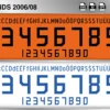 Netherlands 2006-08 font football shirt vector design