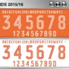 Netherlands 2015-16 font football shirt vector design