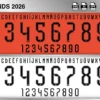 Netherlands 2026 World Cup font football shirt vector design
