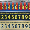 FC Barcelona 2002-03 font UCL football shirt vector design