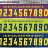 FC Barcelona 2005-06 font football shirt vector design