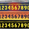FC Barcelona 2012-13 font football shirt vector design