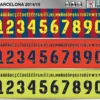 FC Barcelona 2014-15 font football shirt vector design