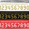 Real Madrid 2011-12 font football shirt vector design
