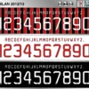 AC Milan 2012-13 Font football shirt vector design