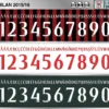 AC Milan 2015-16 Font football shirt vector design