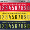Arsenal 2016-17 font football shirt vector design