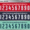 Arsenal 2018-19 font football shirt vector design