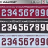 Aston Villa 2026-27 font football shirt vector design
