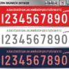 Bayern Munich 2019-20 Font football shirt vector design