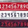 Bayern Munich 2026-27 Font football shirt vector design