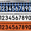 Inter Milan 2000-01 Font football shirt vector design