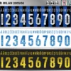 Inter Milan 2005-06 Font football shirt vector design