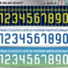 Inter Milan 2016-17 Font football shirt vector design