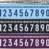 Manchester City 2018-19 Font football shirt vector design