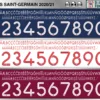 PSG 2020-21 Font football shirt vector design