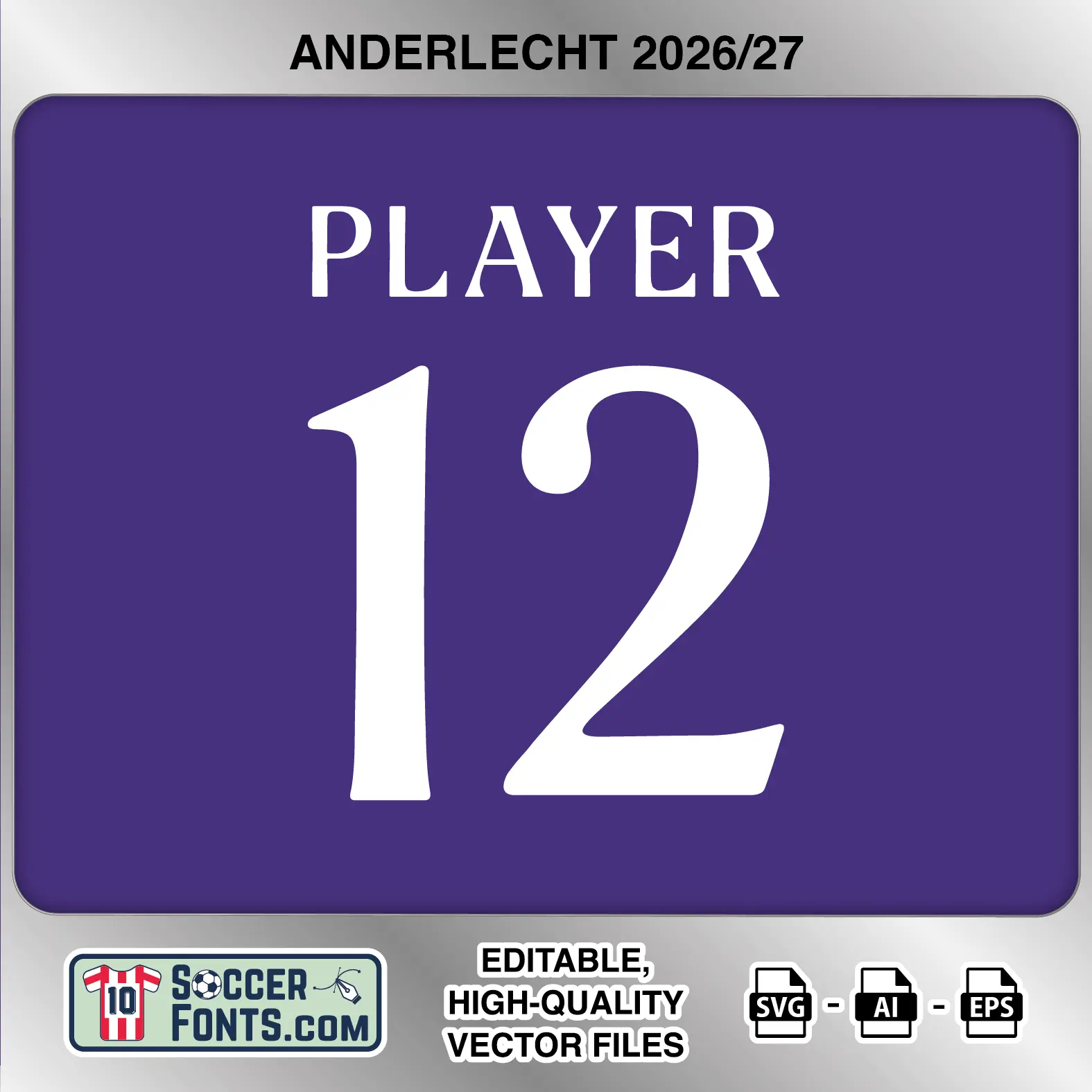 Anderlecht 2026-27 Font Home - Image 2